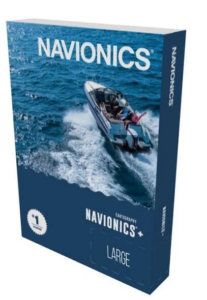 Navionics+ Střední a západní Evropa (EU646L)