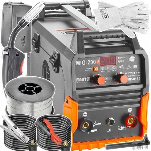 Majster PRO MIG/MAG MMA TIG 40-200 A 230 V od 2 173 Kč - Heureka.cz