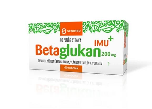 SENIMED Betaglukan IMU 200 mg 60 tobolek