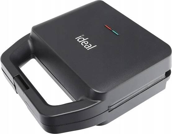 Sendvičovač SANDWICH TOASTŮ OŘÍŠKŮ GRIL TOUSTOVAČ 1500W 4v1 VÝKONNÝ Bezpečnost automatický vypínač tepelně odolné rukojeti protiskluzové podložky tepelně izolovaný kryt bezpečnostní spínač ochrana proti přehřátí
