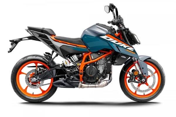 KTM 390 Duke 2025 Modrá