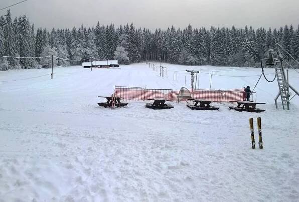 Ski areál Kociánka v Beskydech