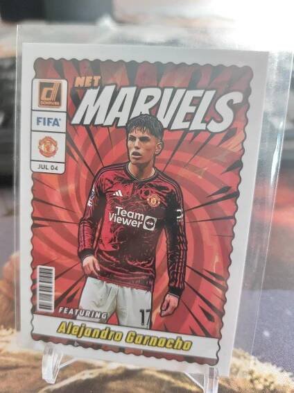 Alejandro garnacho donruss net Marvels Manchester united - Sportovní sbírky