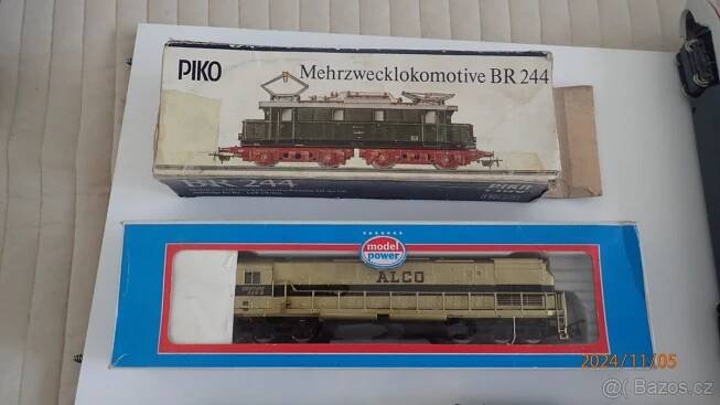 Velké množství modelů vláčků - Brno