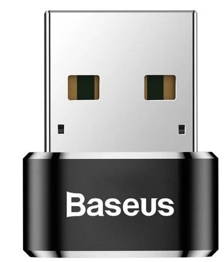Baseus adaptér USB-C na USB černý