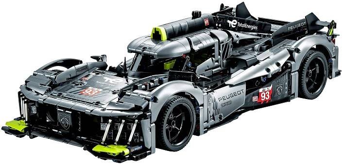 42156 LEGO® TECHNIC PEUGEOT 9X8 24H Le Mans Hybrid Hypercar : Půhy.cz