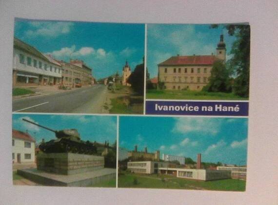 Ivanovice na Hané  - Pohlednice místopis
