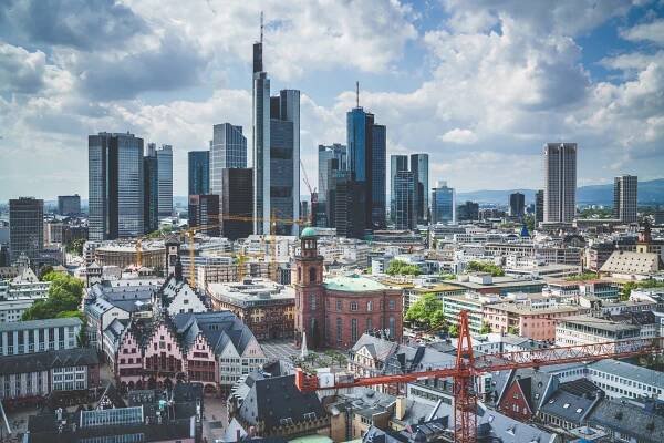 Frankfurtské mrakodrapy