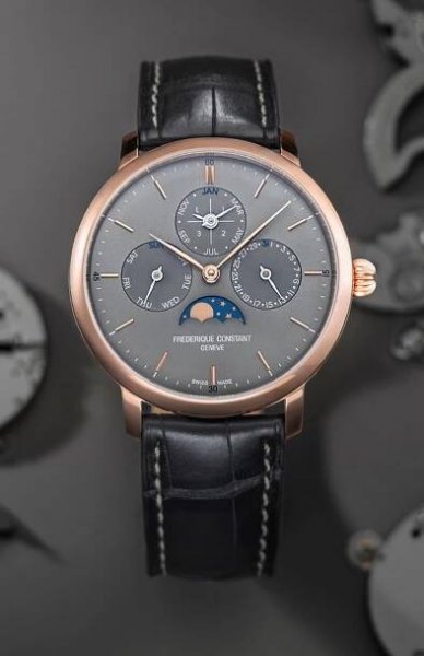 Frederique Constant Manufacture Slimline Perpetual Calendar Automatic FC-775G4S4