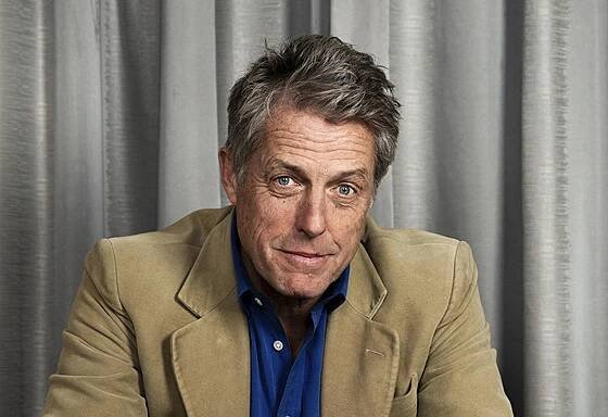 Hugh Grant v Los Angeles (27. října 2024)