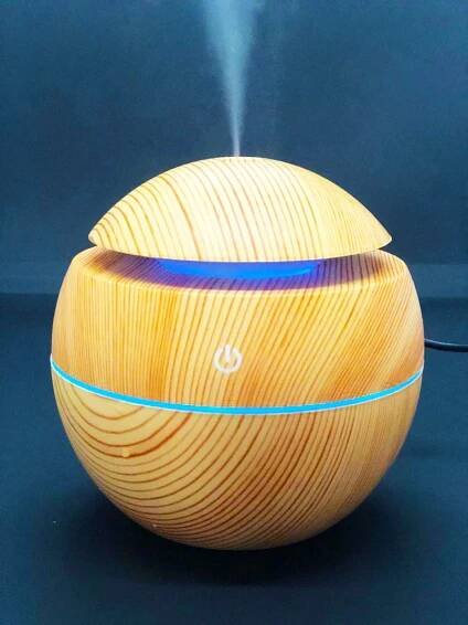 USB AROMA DIFFUSER WOOD EFFECT