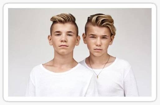 Marcus And Martinus In White Sticker