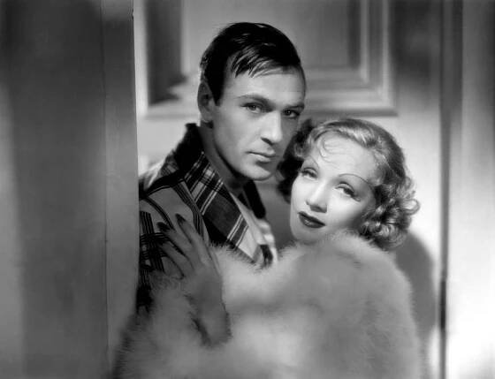 DESIRE, Gary Cooper, Marlene Dietrich, 1936