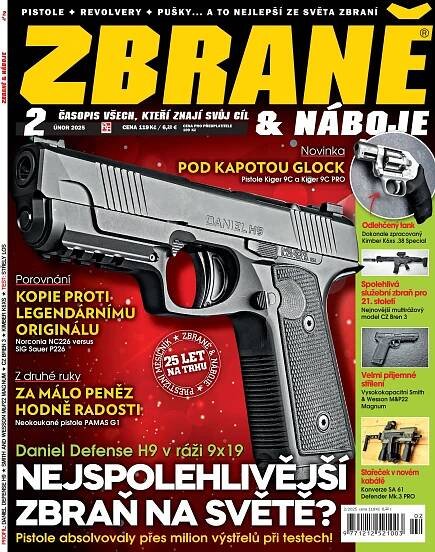 Časopis Zbraně & náboje 2/2025