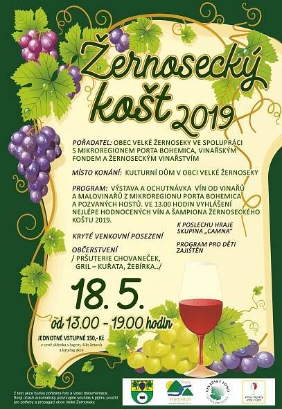 ŽERNOSECKÝ KOŠT - VÝSTAVA A OCHUTNÁVKA VÍN: Velké Žernoseky