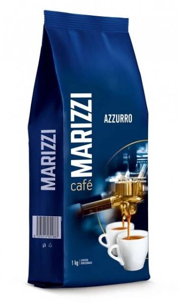 MARIZZI Azzurro káva zrnková 1 kg - Talianske espresso, Zrnková, Káva, Čaj, káva, kakao, Trvanlivé