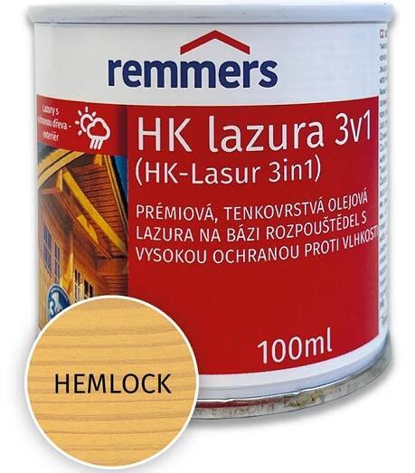 Remmers HK Lazura 3v1 100 ml hemlock od 138 Kč