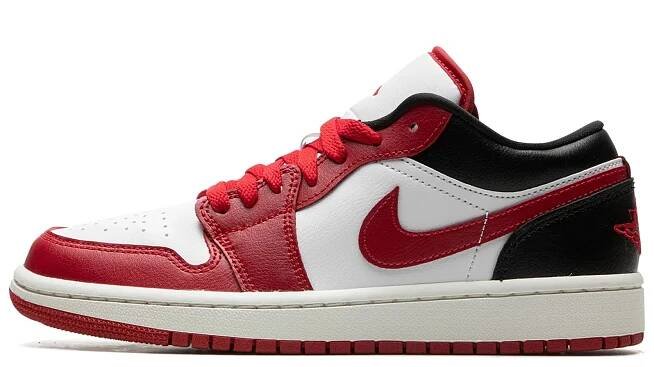 Jordan 1 Low Reverse Black Toe (W) 111