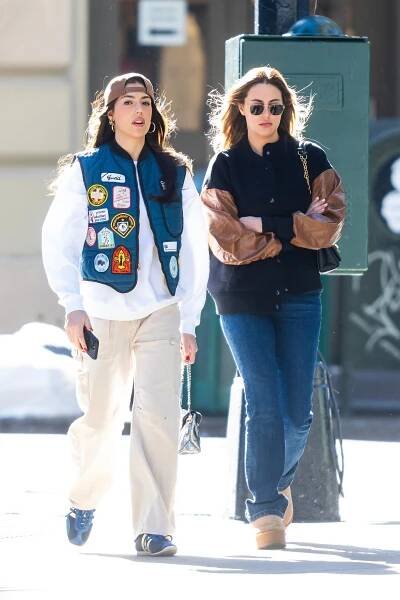 Sylvester Stallone's daughters are schooling you in good workwear