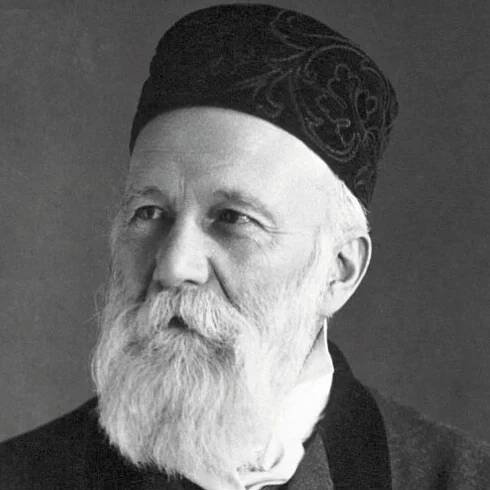 Henri Dunant: *8.5.1828 – †31.10.1910, švýcarský spisovatel a politik