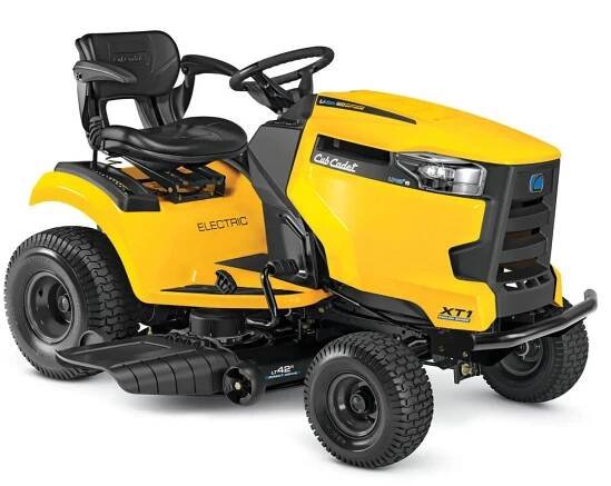 Cub-Cadet-XT1-LT42-E-Elektrická sekačka-Ride-On-Sekačka nebo traktor