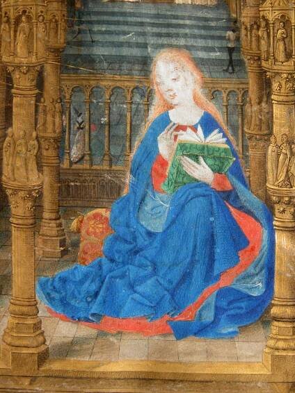 Master of Charles of France - The Annunciation from the Hours of Charles of France - French - The Metropolitan Museum of