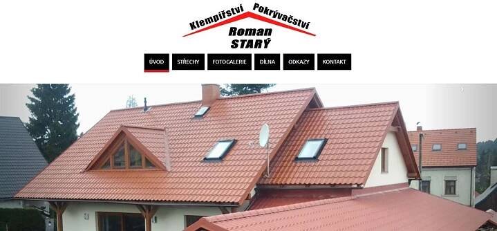 Roman Starý - klempířské a pokrývačské práce VysočinaInfo.cz - katalog firem, počasí, zprávy, inzerce zdarma, nabídka práce