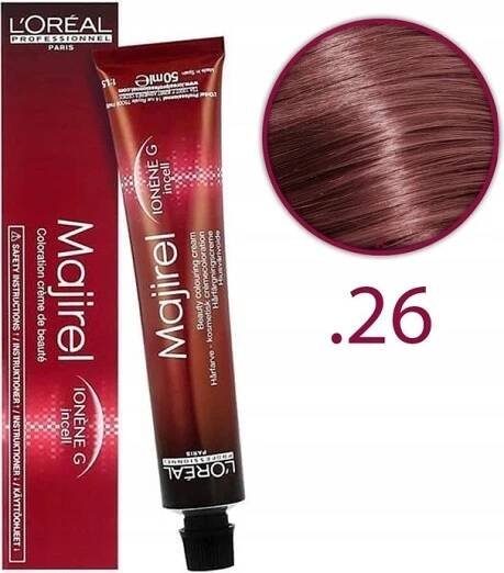 L'Oréal Majirel 26 amber bronze pro světlou bázi 50 ml