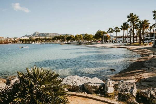 Mallorca, Port de Alcudia, beach