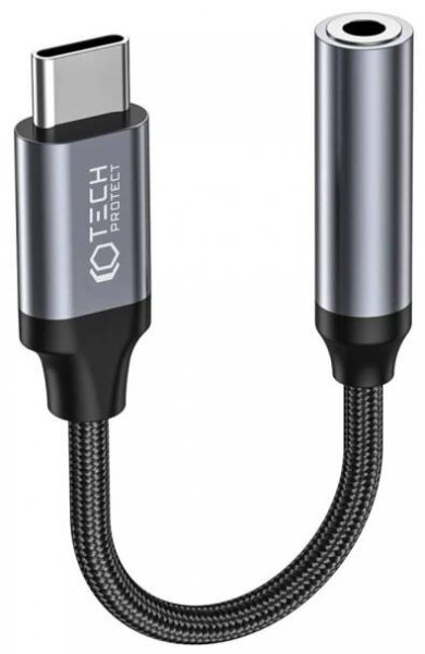 USB-C adaptér pro 3,5mm sluchátkový jack - Tech-Protect