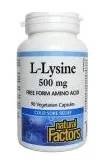 Natural Factors: L-Lysin 500 mg 90 cps