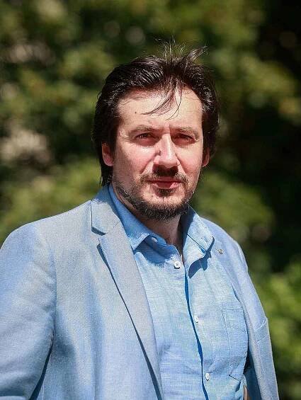 Vladimír Polák při fotografování pro Deník, červenec 2018.