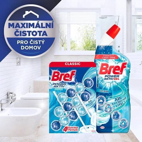 Bref Power Aktiv Ocean WC čistič