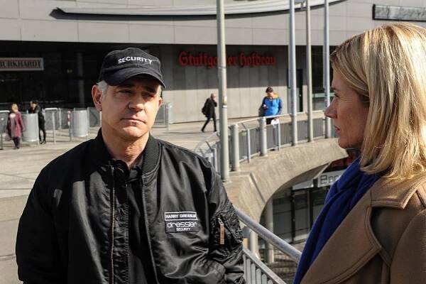 Kriminálka Stuttgart - Tödliche Sicherheit - Z filmu - Florian Fitz, Astrid M. Fünderich