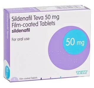 Sildenafil 50 mg — Platit s PayPal přes internet