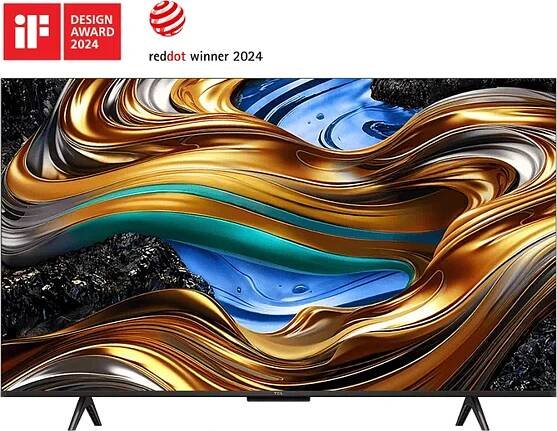 TCL P75 50P755, 127 cm (50"), 3840 x 2160 px, LED, Smart TV, Wi-Fi, Titanová