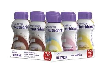 NUTRICIA Nutridrink akční balíček 7+2 ks ZDARMA (Výživa v nemoci a pro seniory)