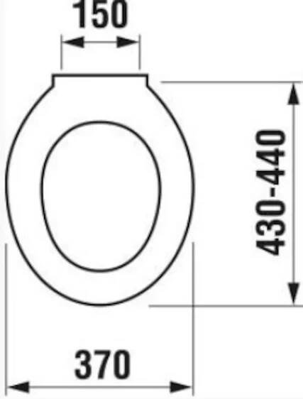 WC prkénko Fayans Neo thermoplast bílá SIKOSJNE91390 | WC sedátka |DOMEO koupelny a kuchyně 