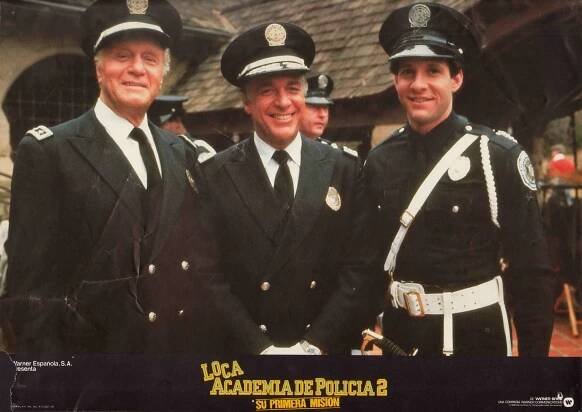 Policejní akademie 2 - Fotosky - George Gaynes, Howard Hesseman, Steve Guttenberg