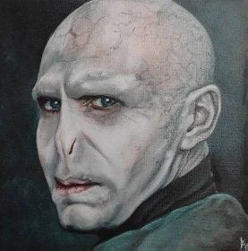 LORD VOLDEMORT OIL PAINTING