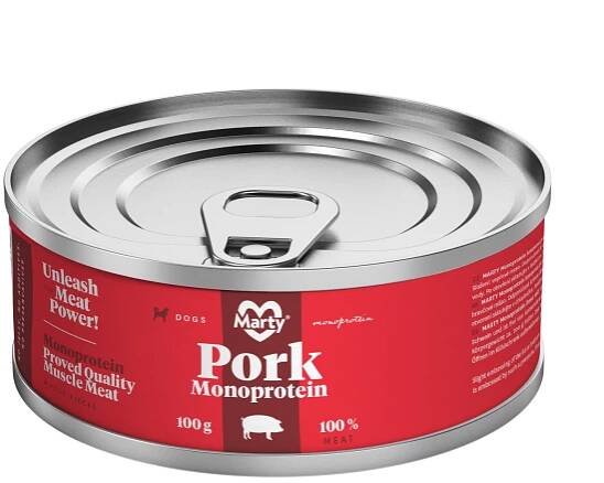 MARTY Monoprotein Vepřové | Marty — Unleash the Meat Power