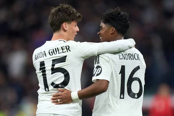 Arda Guler s Endrickem