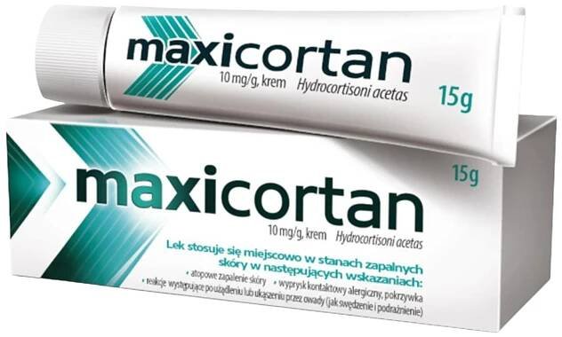 Maxicortan cream for itching and inflammation