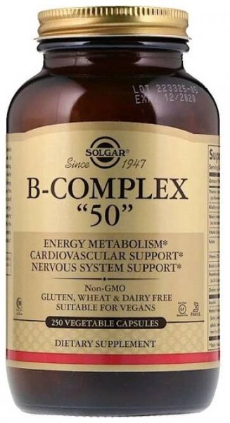 Solgar B-Komplex 50 250 tablet