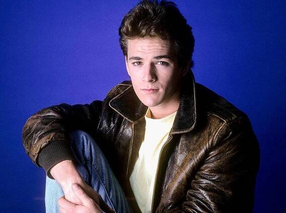 Luke Perry's life in photos