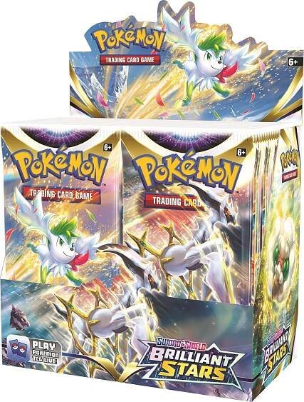 Nintendo Pokémon TCG SWSH09 Brilliant Stars Booster