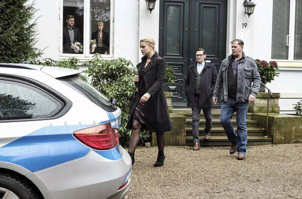 Vraždy na severu - Über den Tod hinaus - Z filmu - Jens Atzorn, Esther Esche, Ines Lutz, Ingo Naujoks, Sven Martinek