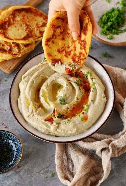 Linsen Hummus (Dip Rezept)
