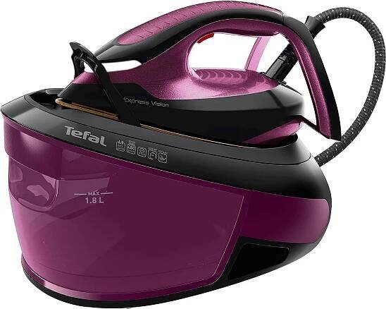 Groupe SEB Tefal Express Vision SV8152E0 - Dampfbügeleisen - Durilium AirGlide automatische Reinigung