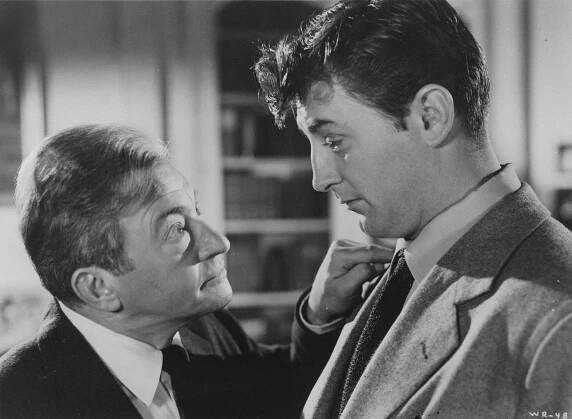 Cesta bez návratu - Z filmu - Claude Rains, Robert Mitchum